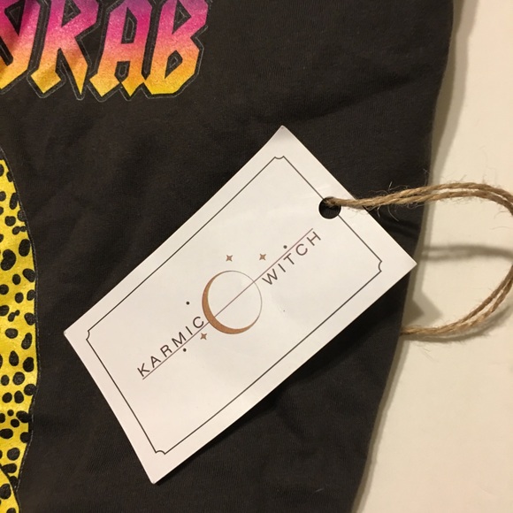 NWT Karmic Witch No Donald organic cotton T-shirt - Picture 4 of 8